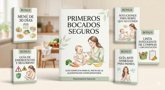 Guía de Alimentación Complementaria para bebes: Primeros Bocados Seguros